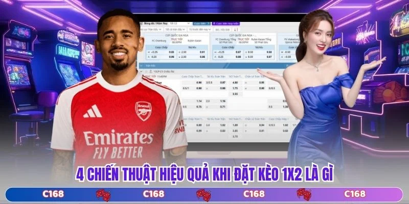 4 chiến thuật hiệu quả khi đặt kèo 1x2 là gì